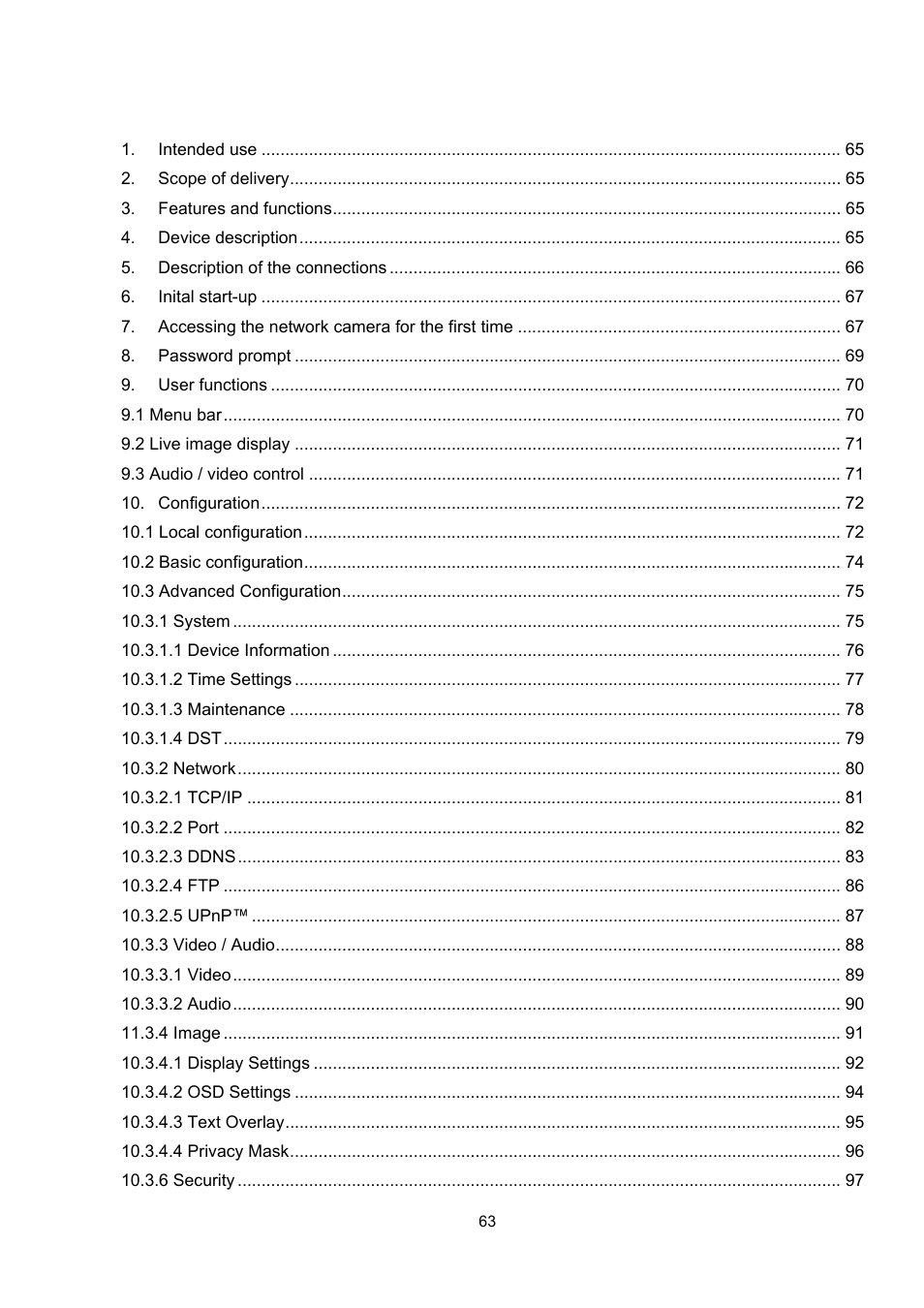 ABUS TVIP52502 Operating instructions User Manual | Page 63 / 385