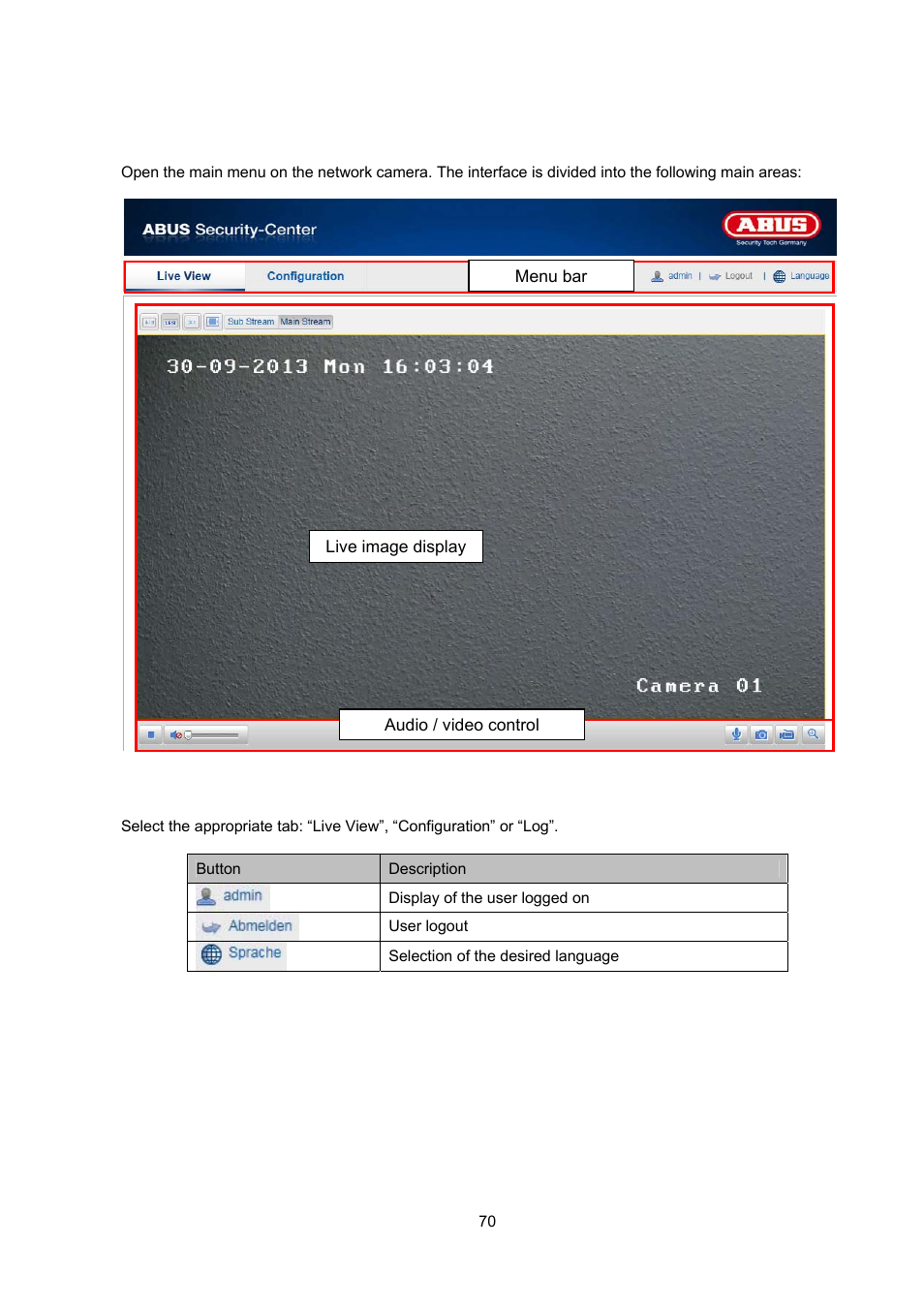 ABUS TVIP52502 Operating instructions User Manual | Page 70 / 385