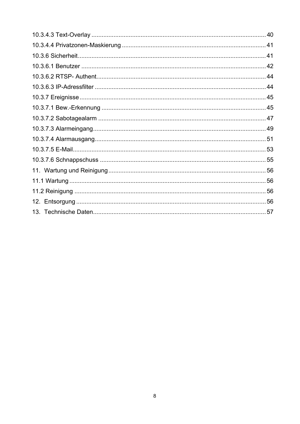 ABUS TVIP52502 Operating instructions User Manual | Page 8 / 385