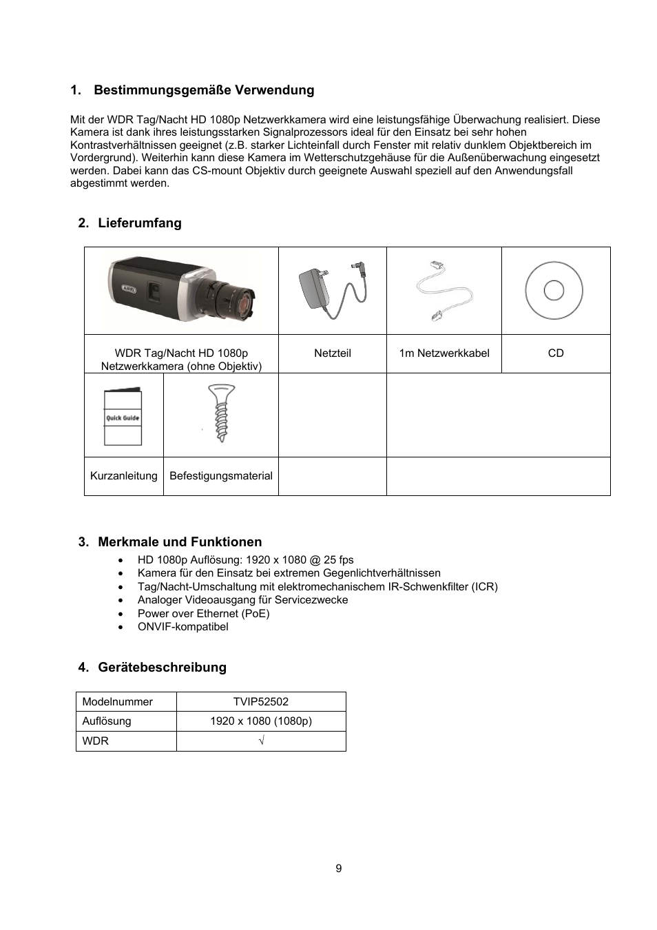 ABUS TVIP52502 Operating instructions User Manual | Page 9 / 385