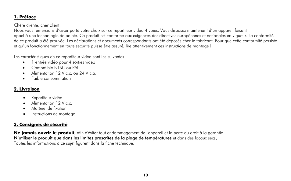 ABUS TV8726 User Manual | Page 10 / 24
