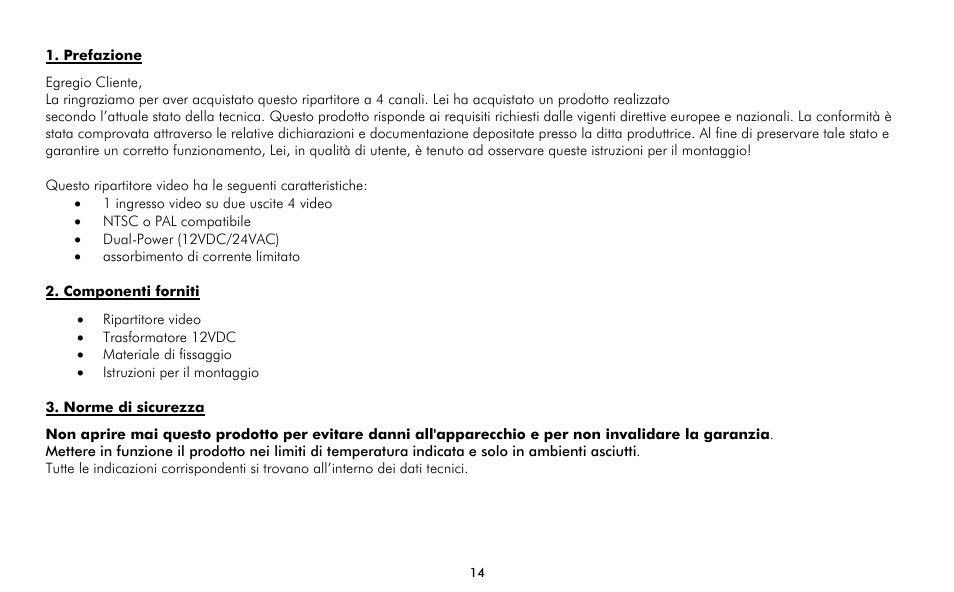 ABUS TV8726 User Manual | Page 14 / 24