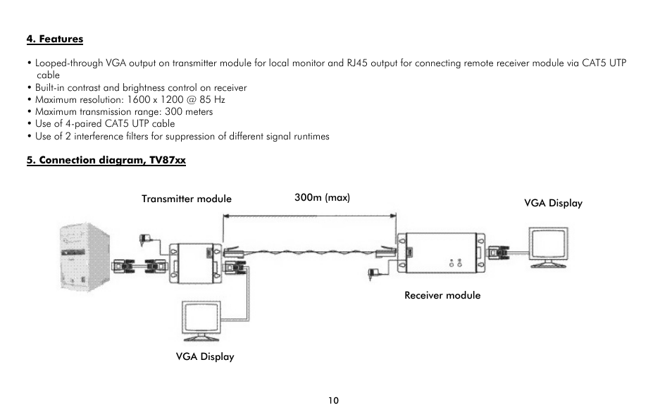ABUS TV8761 User Manual | Page 10 / 35