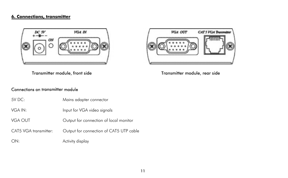 ABUS TV8761 User Manual | Page 11 / 35