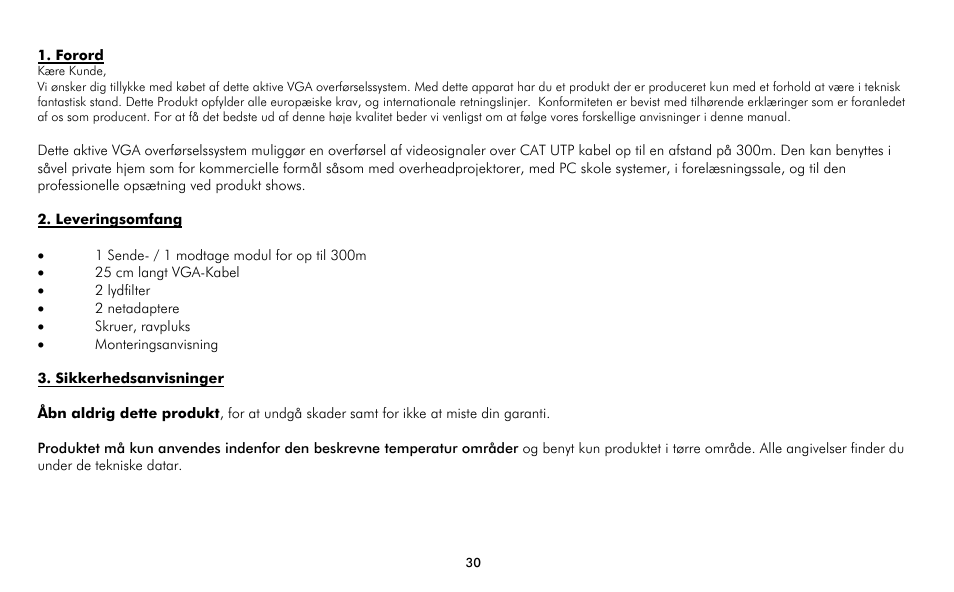 ABUS TV8761 User Manual | Page 30 / 35