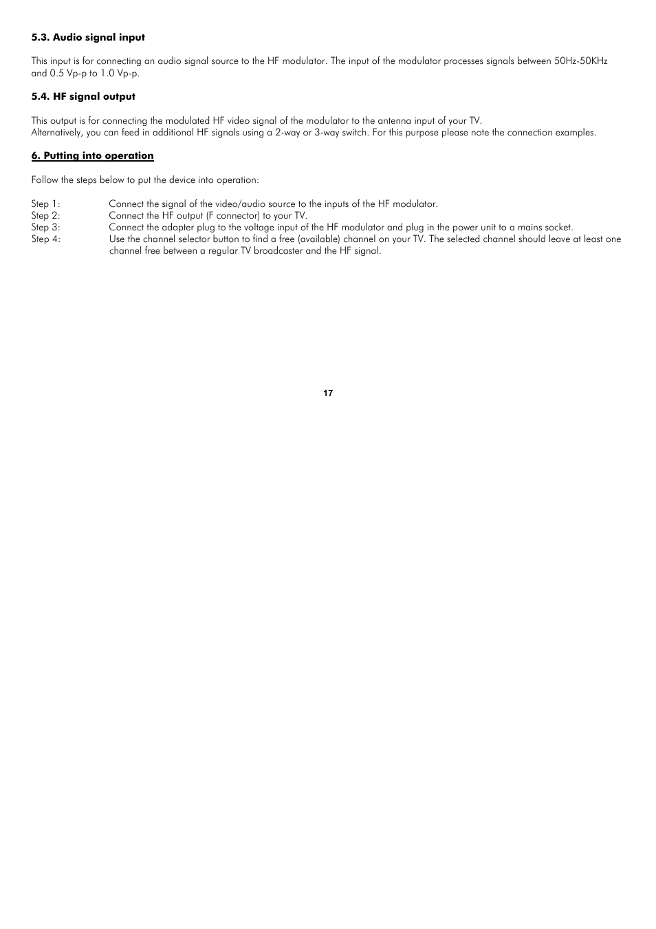 ABUS TV8682 User Manual | Page 17 / 60