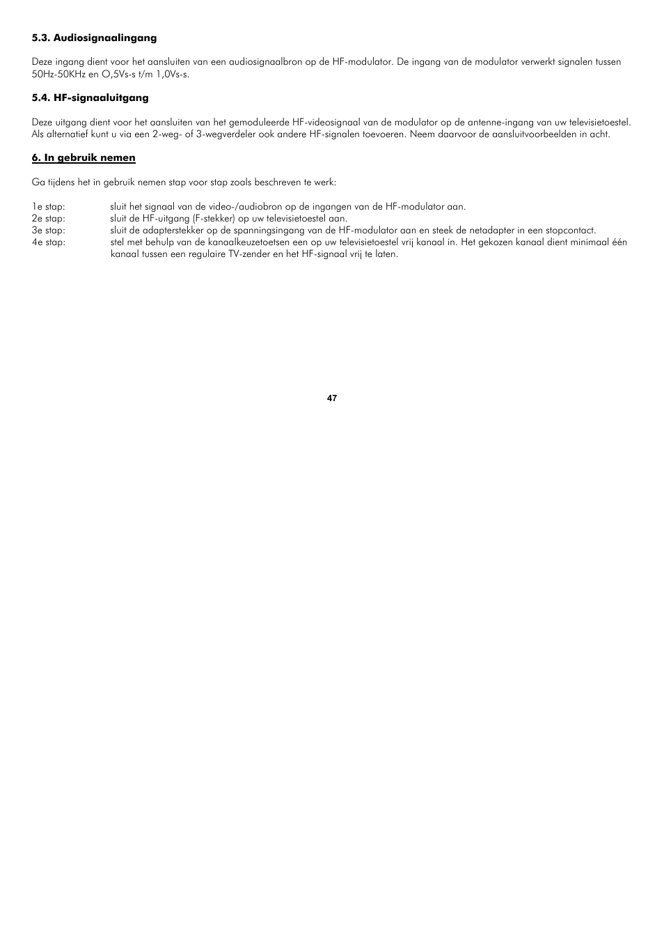 ABUS TV8682 User Manual | Page 47 / 60