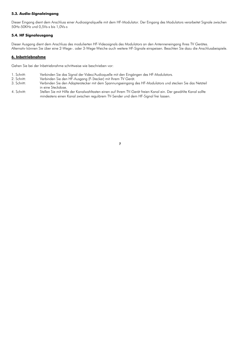 ABUS TV8682 User Manual | Page 7 / 60