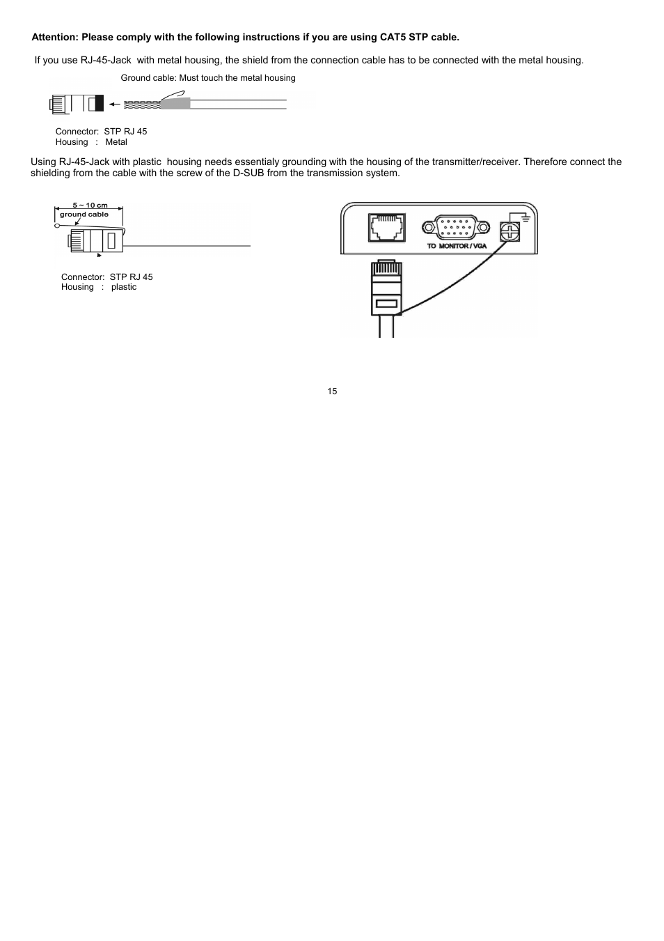 ABUS TV8760 User Manual | Page 15 / 48