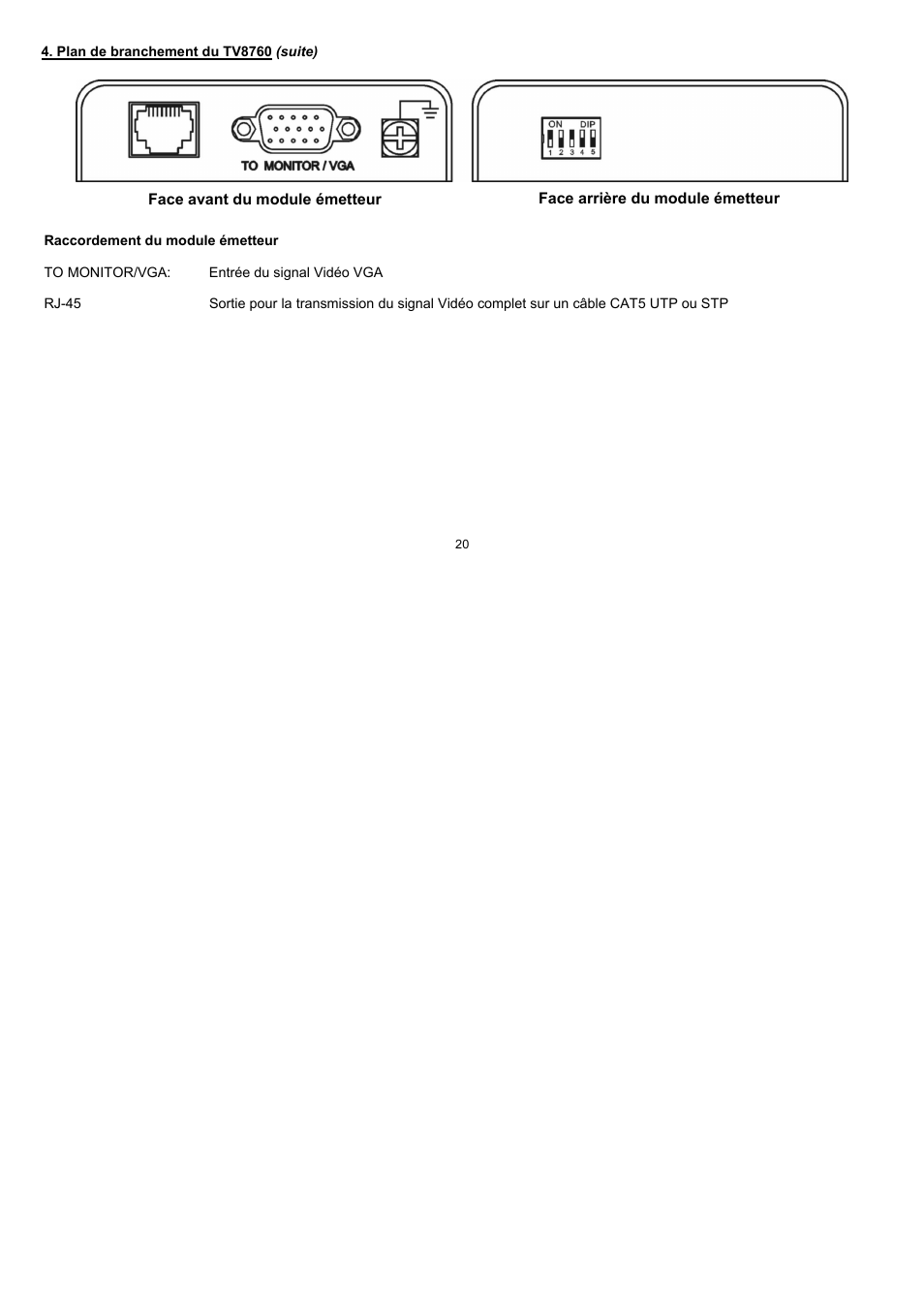 ABUS TV8760 User Manual | Page 20 / 48
