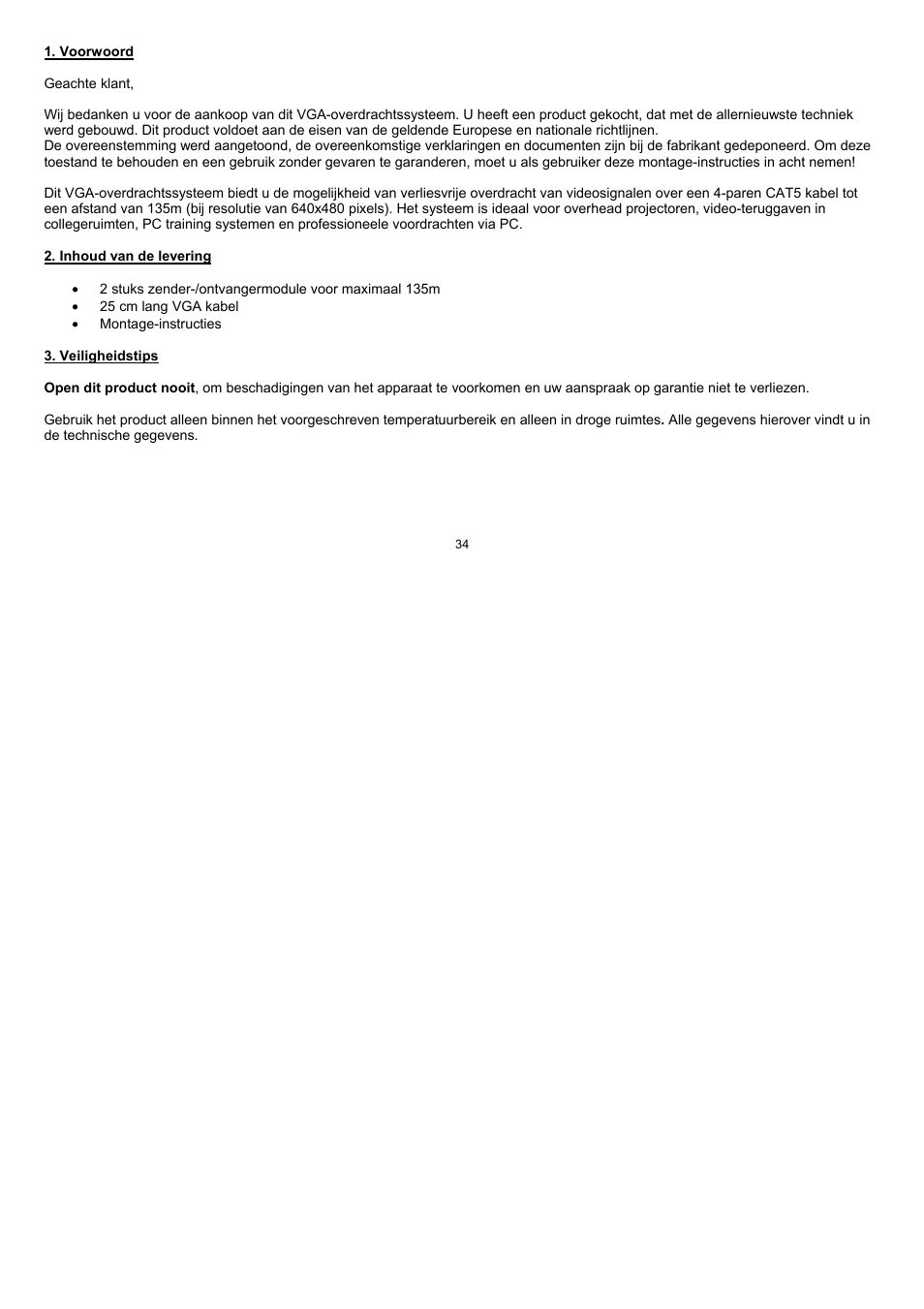ABUS TV8760 User Manual | Page 34 / 48