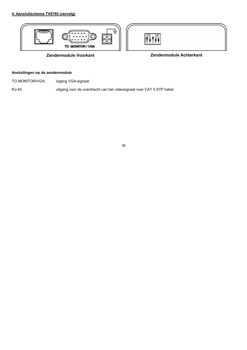 ABUS TV8760 User Manual | Page 36 / 48