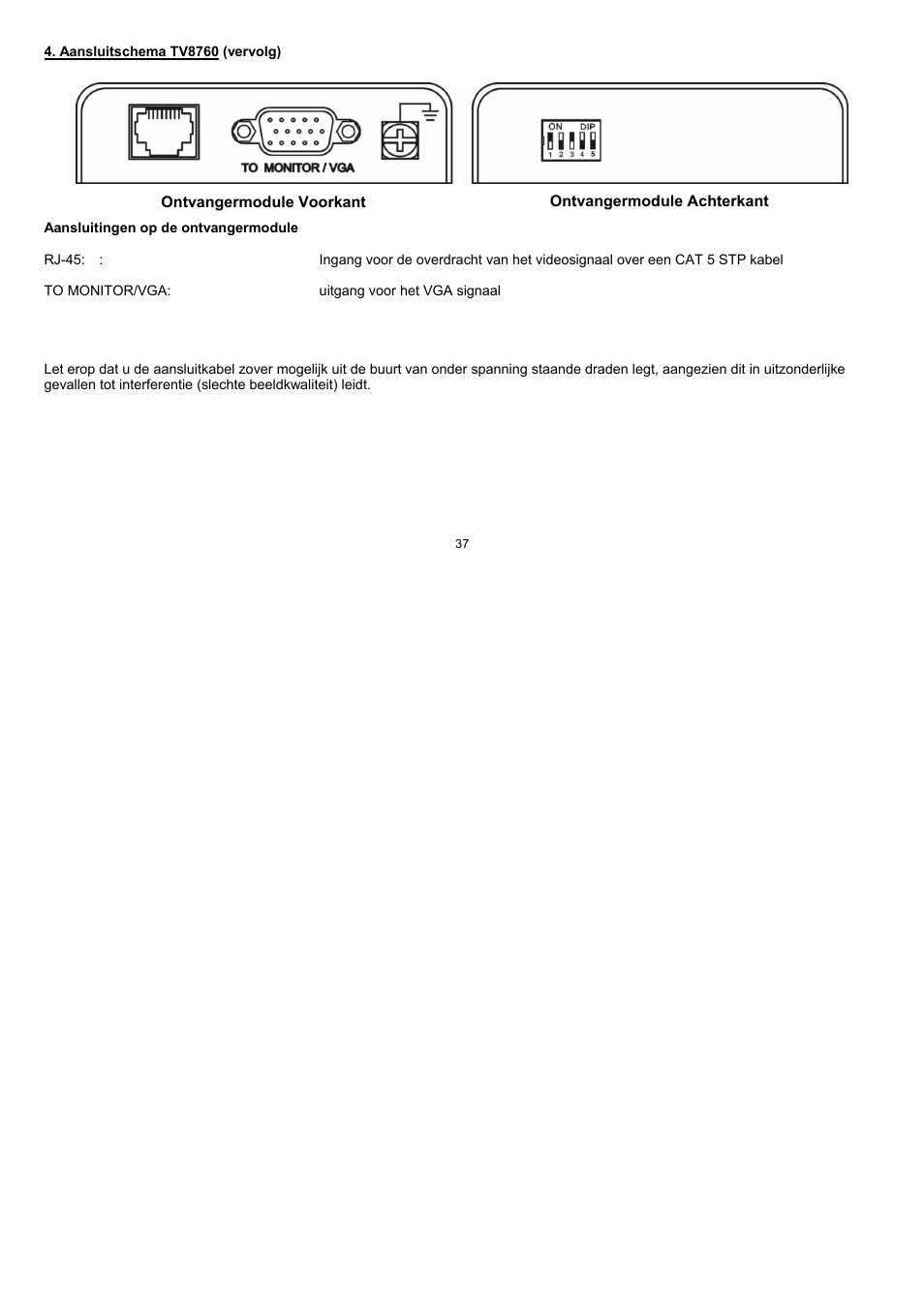 ABUS TV8760 User Manual | Page 37 / 48