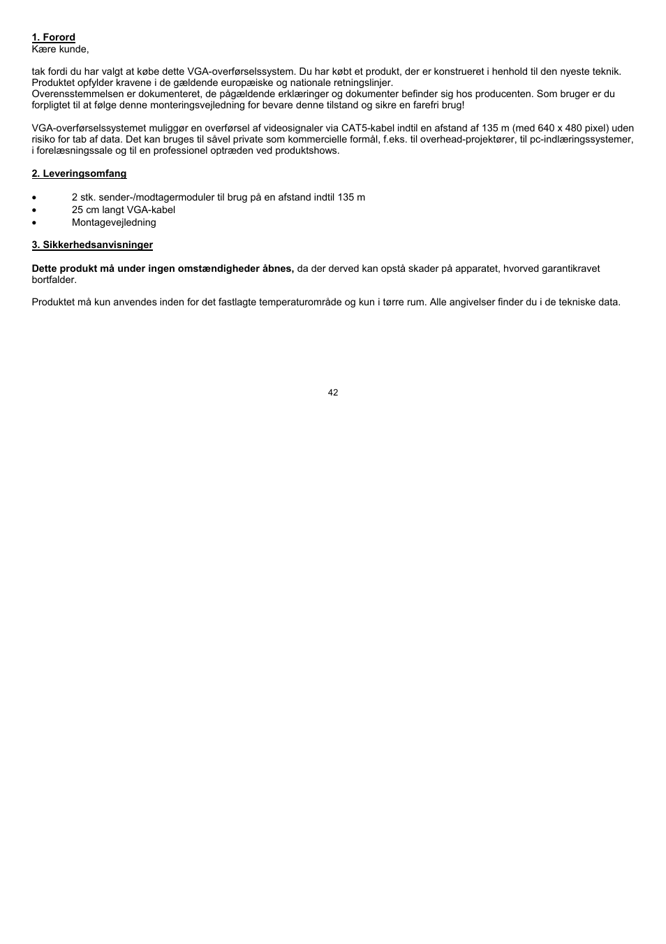 ABUS TV8760 User Manual | Page 42 / 48