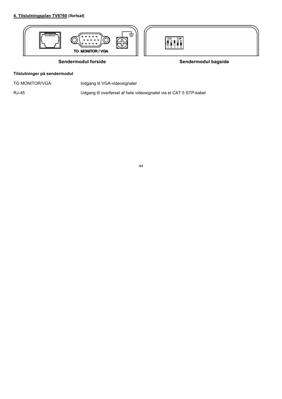 ABUS TV8760 User Manual | Page 44 / 48