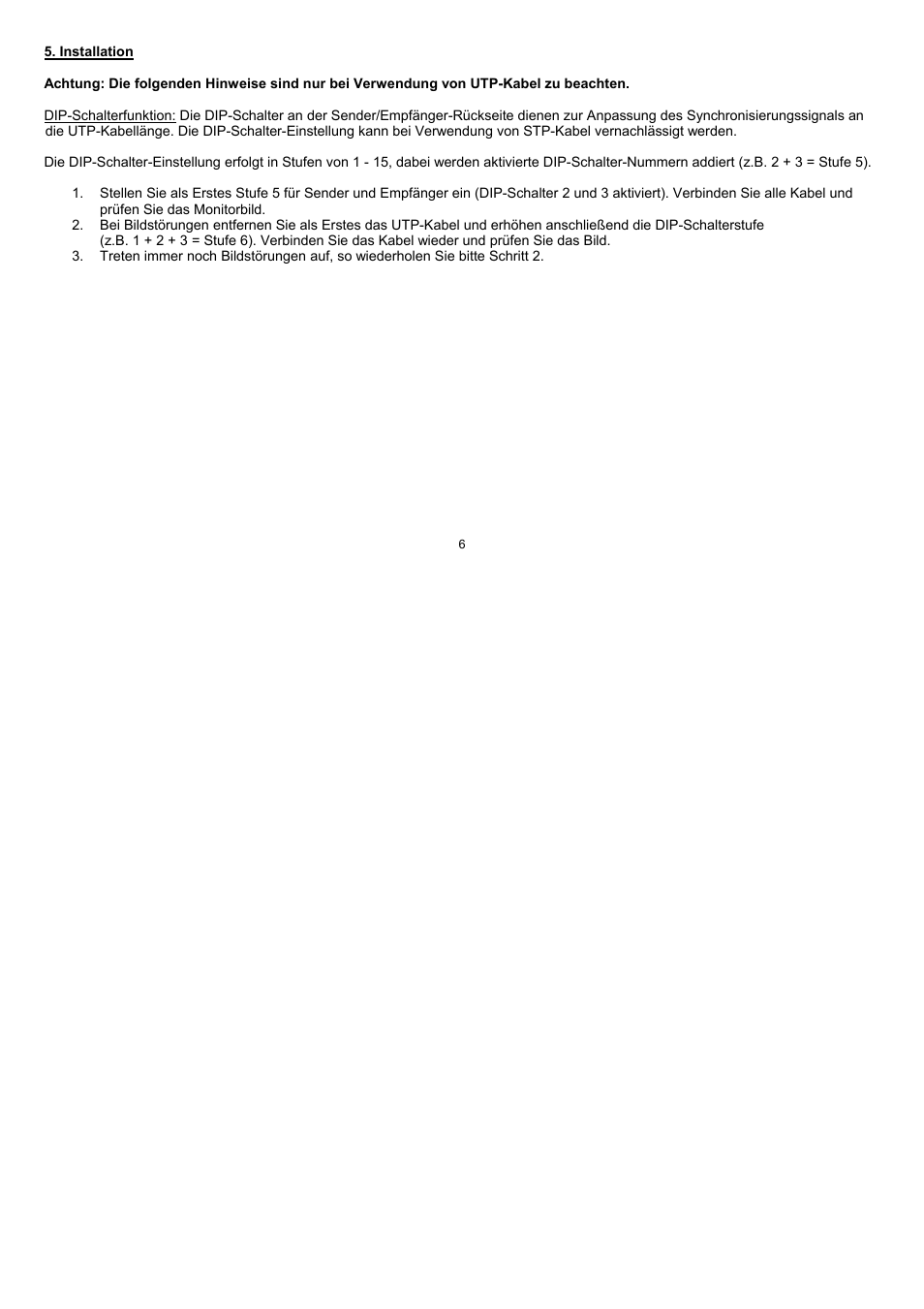 ABUS TV8760 User Manual | Page 6 / 48