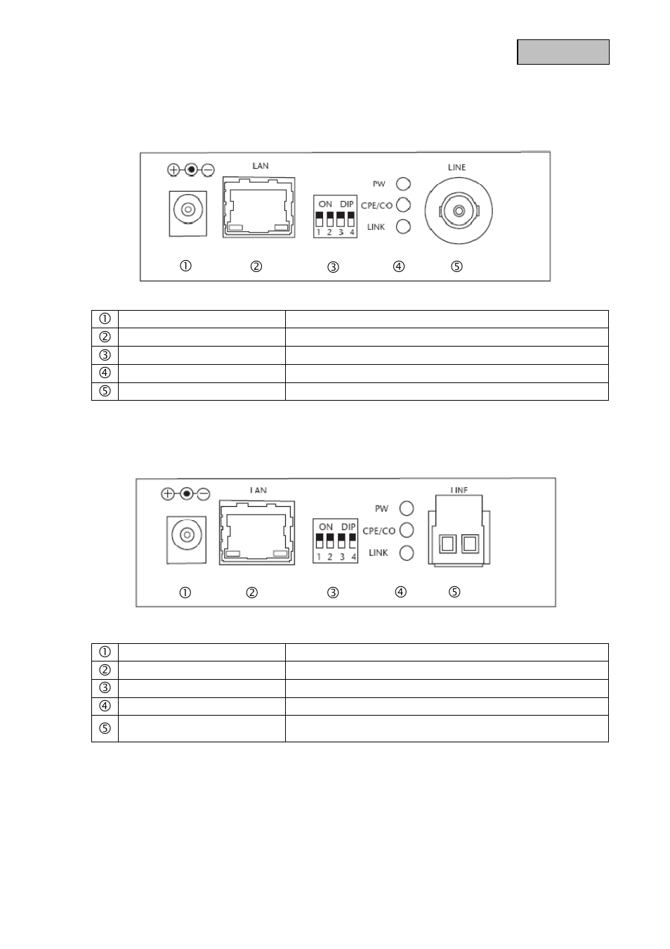 Ef g c d, Ef g | ABUS TVAC25110 User Manual | Page 45 / 64