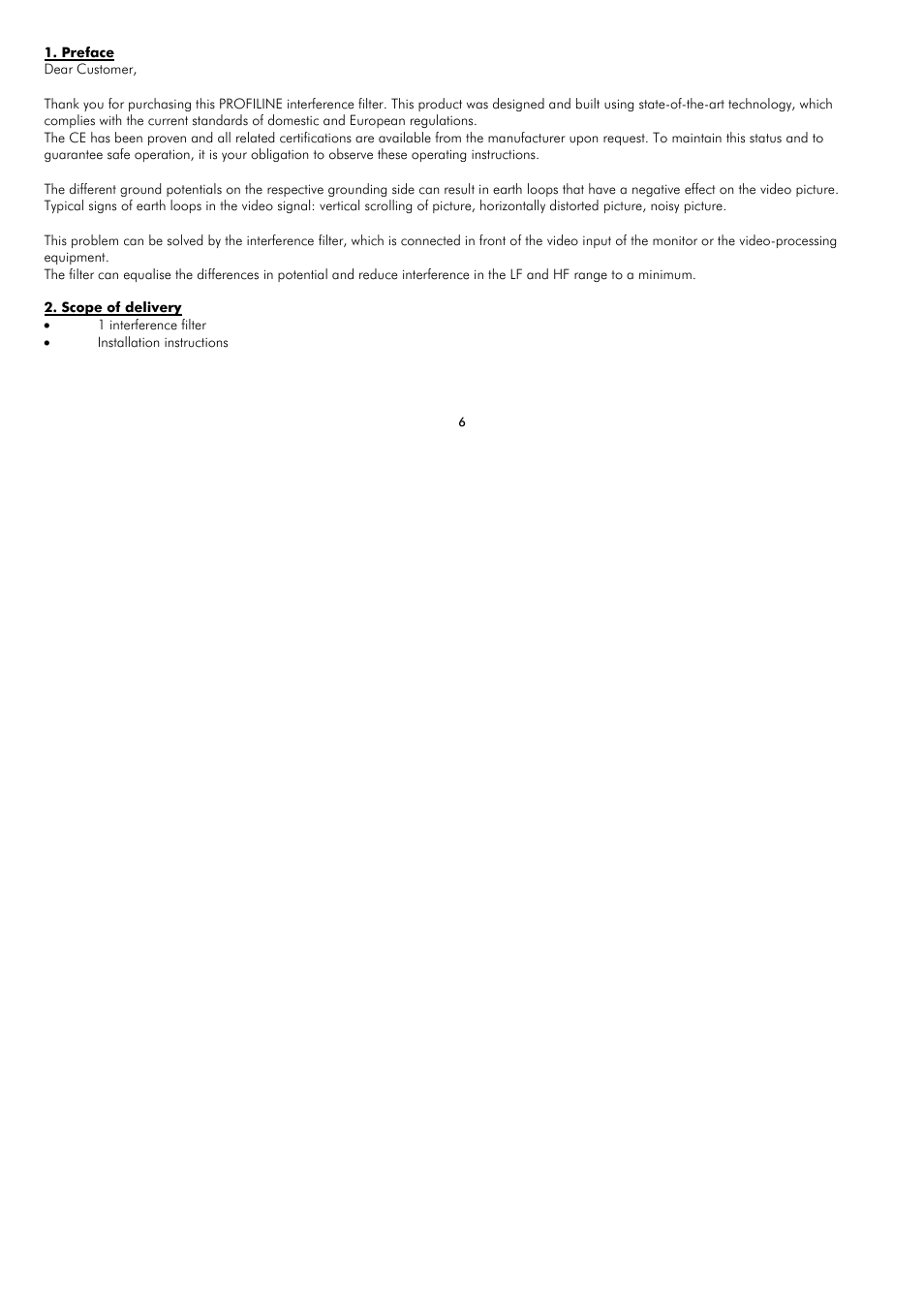 ABUS TV8727 User Manual | Page 6 / 24