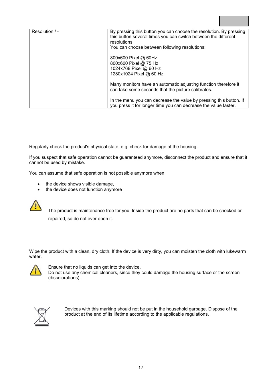 ABUS TVAC20000 User Manual | Page 20 / 52