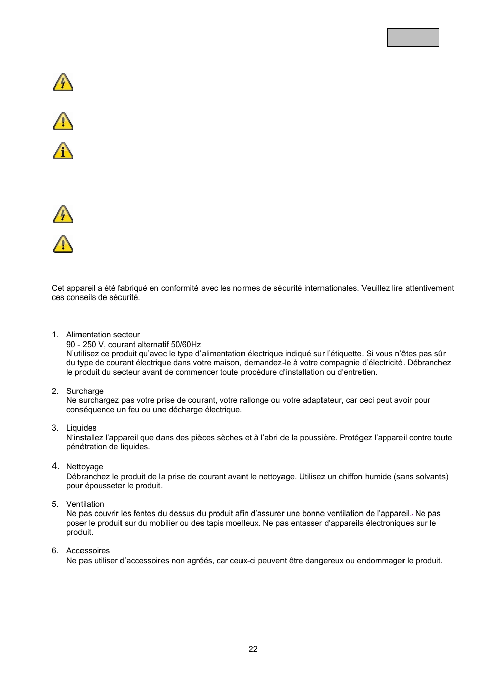 ABUS TVAC20000 User Manual | Page 25 / 52