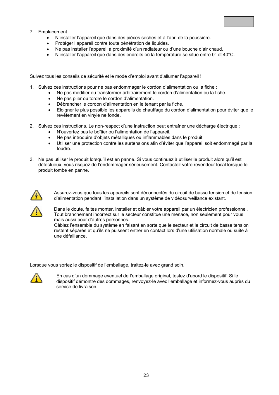 ABUS TVAC20000 User Manual | Page 26 / 52