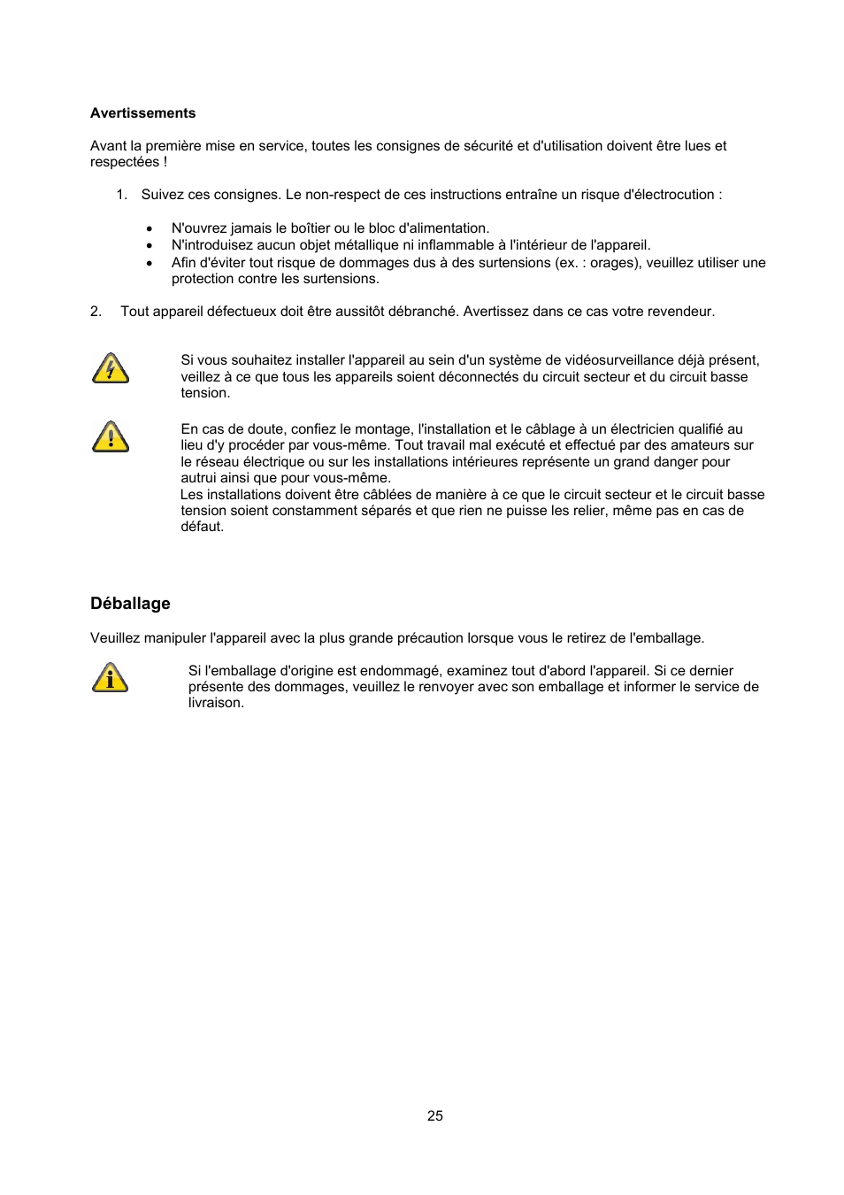ABUS TVAC22000 User Manual | Page 25 / 58