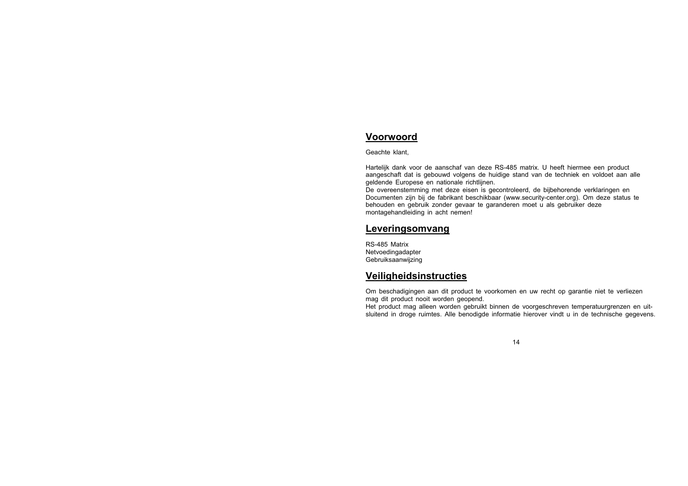 ABUS TV8473 User Manual | Page 14 / 25