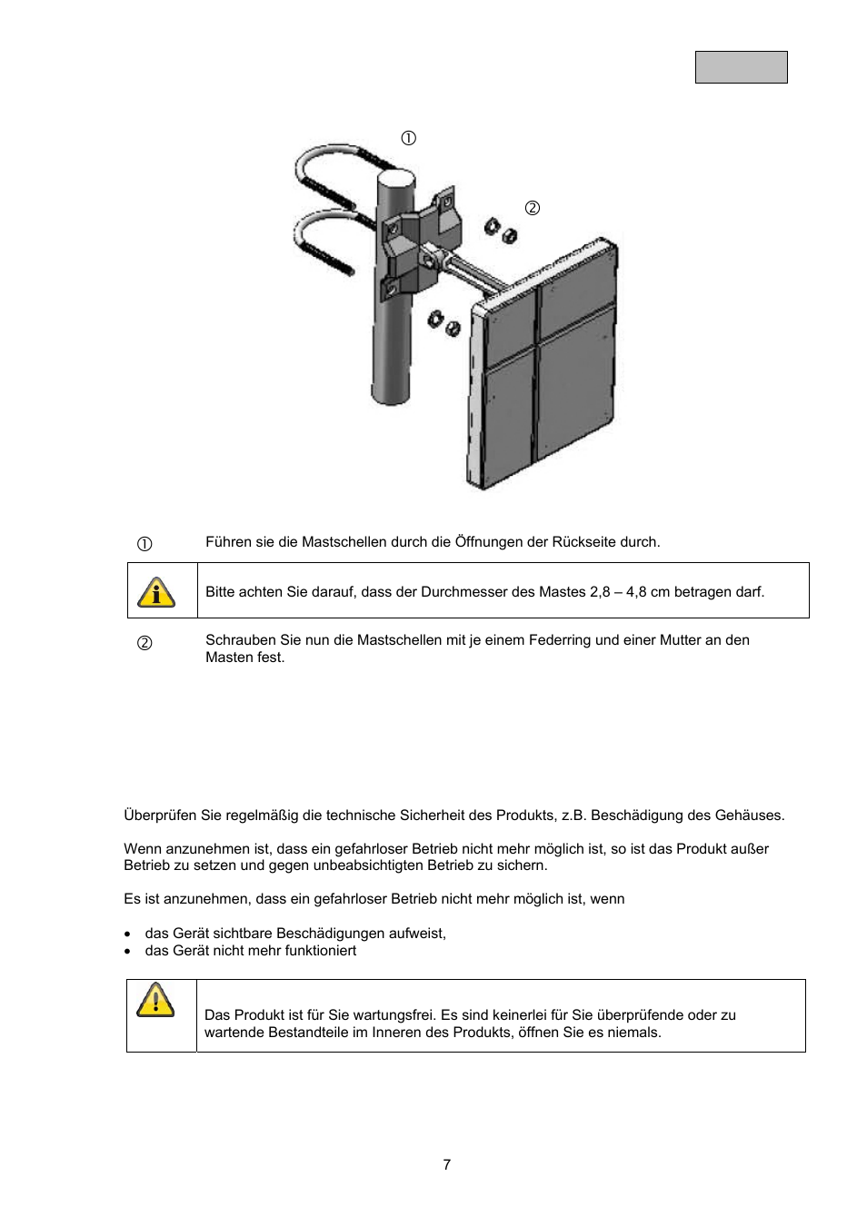 ABUS TVAC17000 User Manual | Page 10 / 48