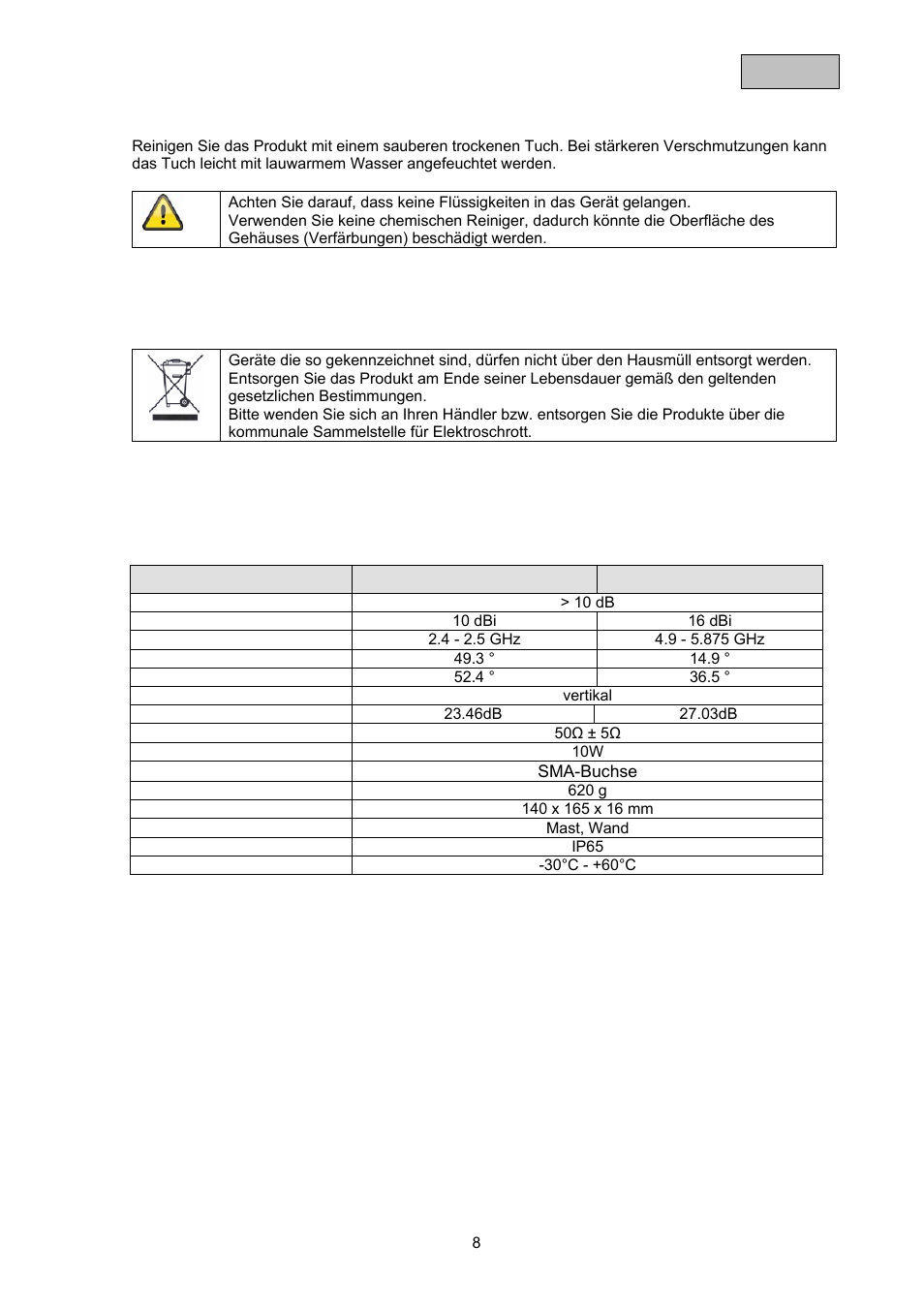 ABUS TVAC17000 User Manual | Page 11 / 48