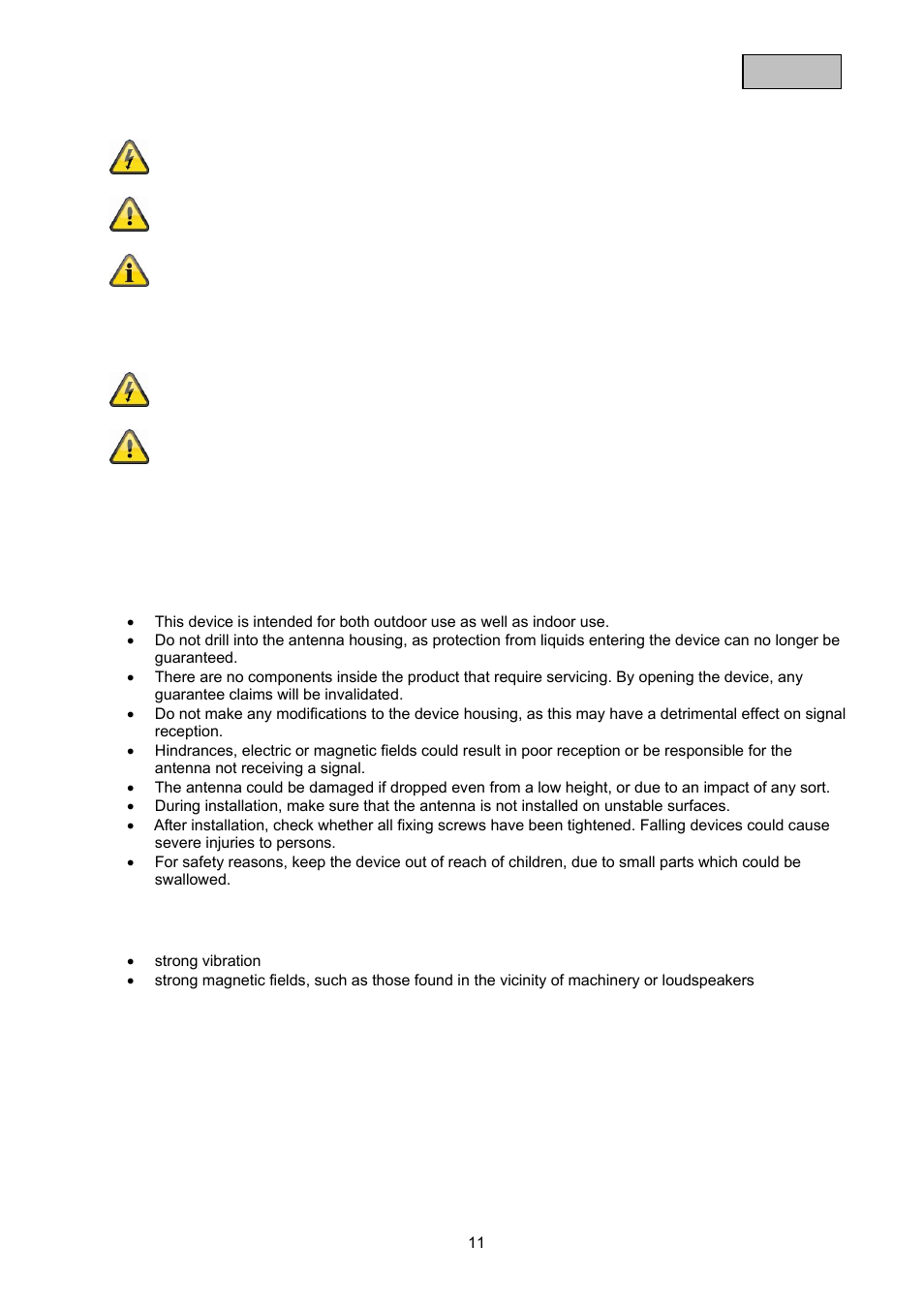 ABUS TVAC17000 User Manual | Page 14 / 48