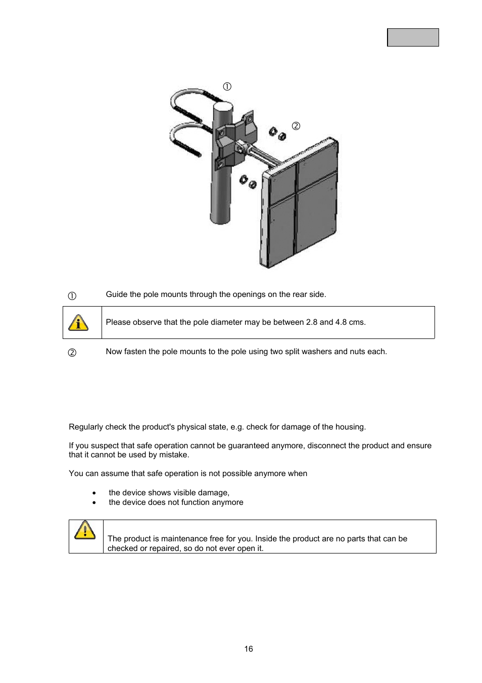 ABUS TVAC17000 User Manual | Page 19 / 48