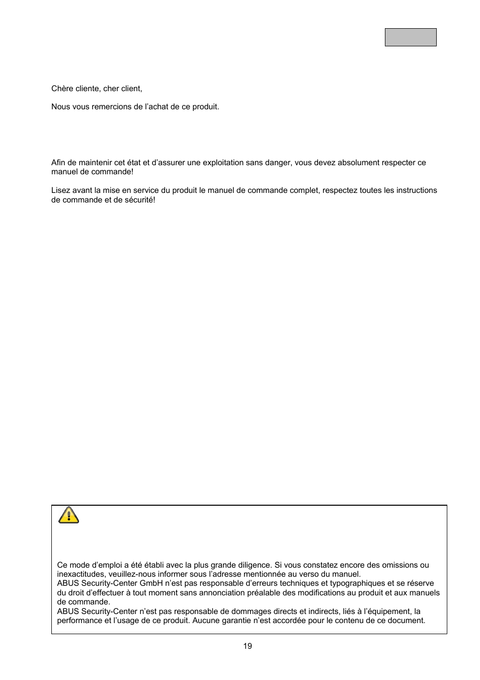 ABUS TVAC17000 User Manual | Page 22 / 48