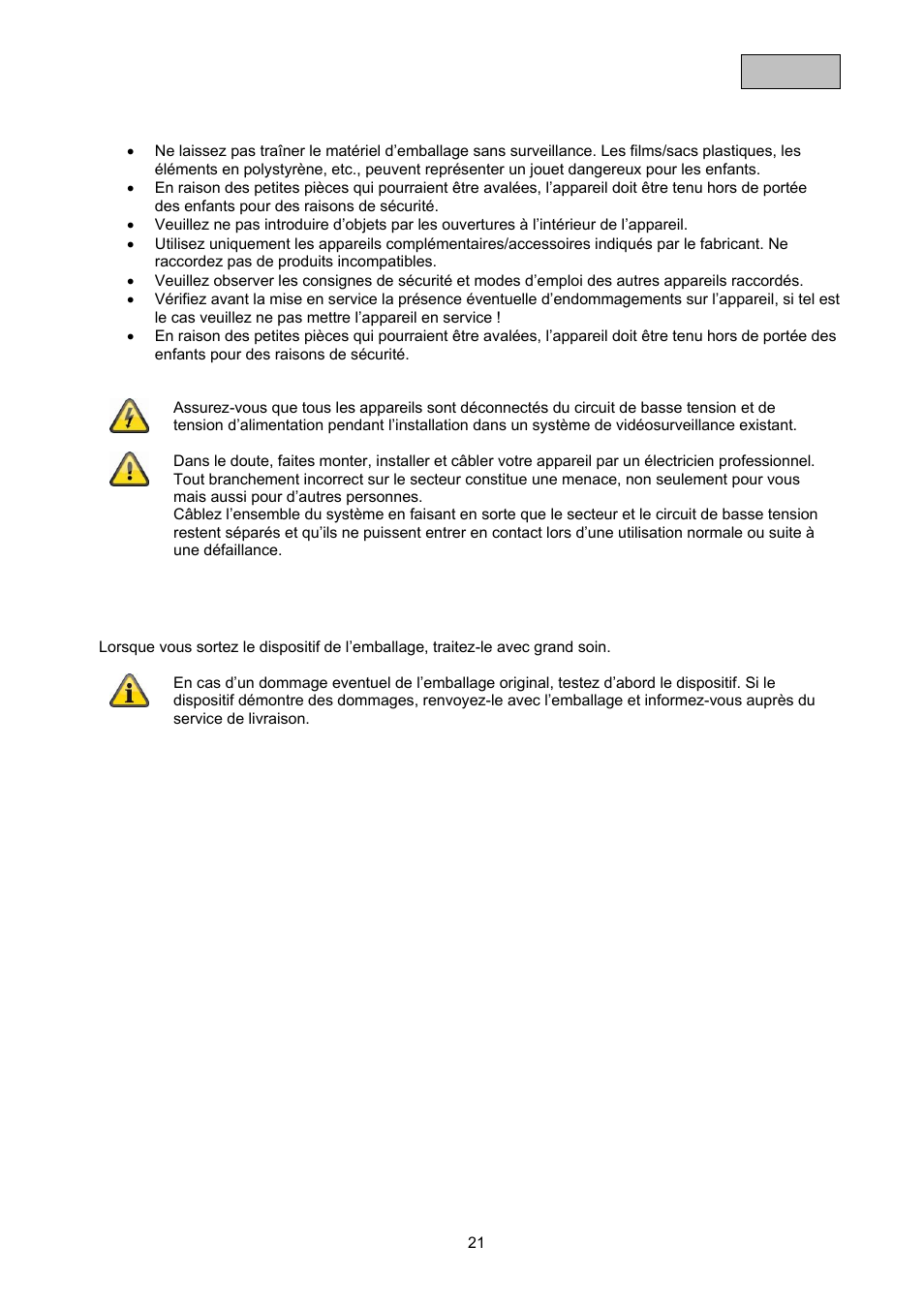 ABUS TVAC17000 User Manual | Page 24 / 48