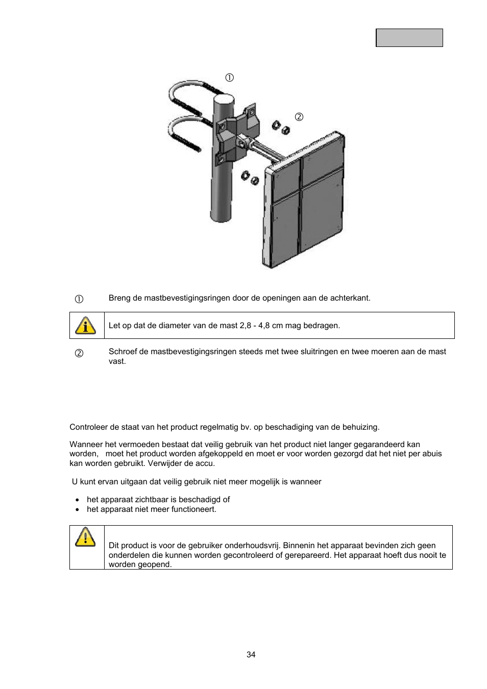 ABUS TVAC17000 User Manual | Page 37 / 48