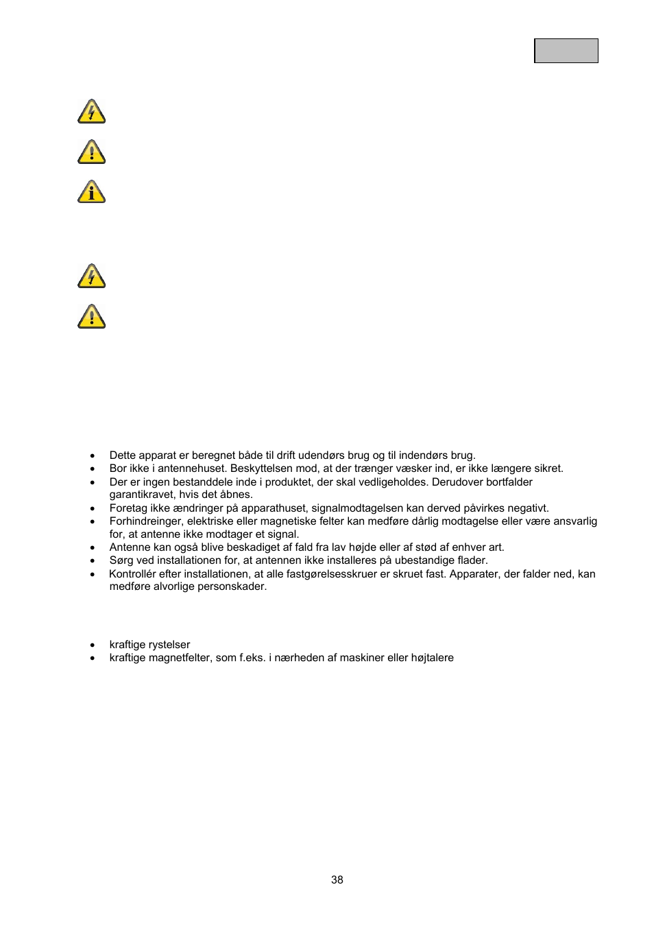 ABUS TVAC17000 User Manual | Page 41 / 48