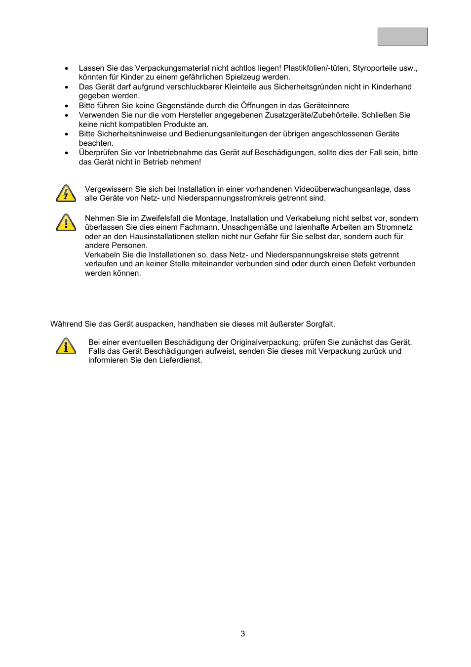 ABUS TVAC17000 User Manual | Page 6 / 48
