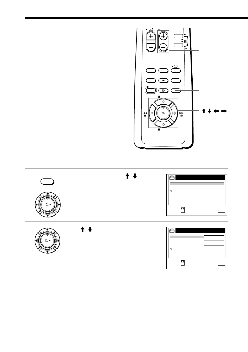 Presetting channels, Press >/. to highlight tuner, then press ok, Getting started | Prog +/– > / . / ? / / ok menu | Sony SLV-SE10EE User Manual | Page 16 / 56