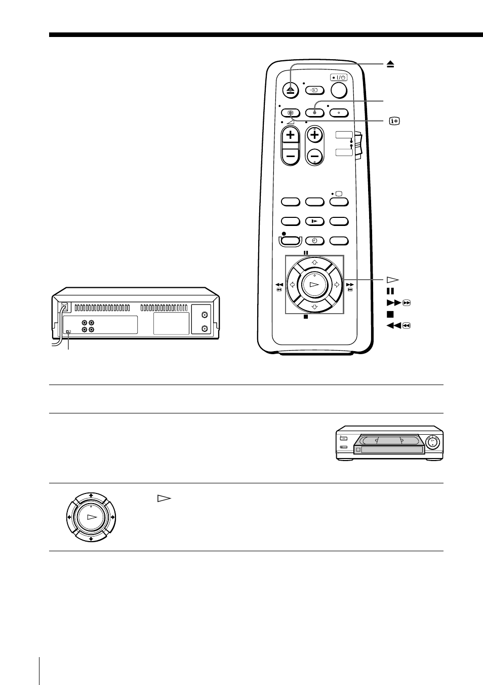 Playing a tape | Sony SLV-SE10EE User Manual | Page 24 / 56