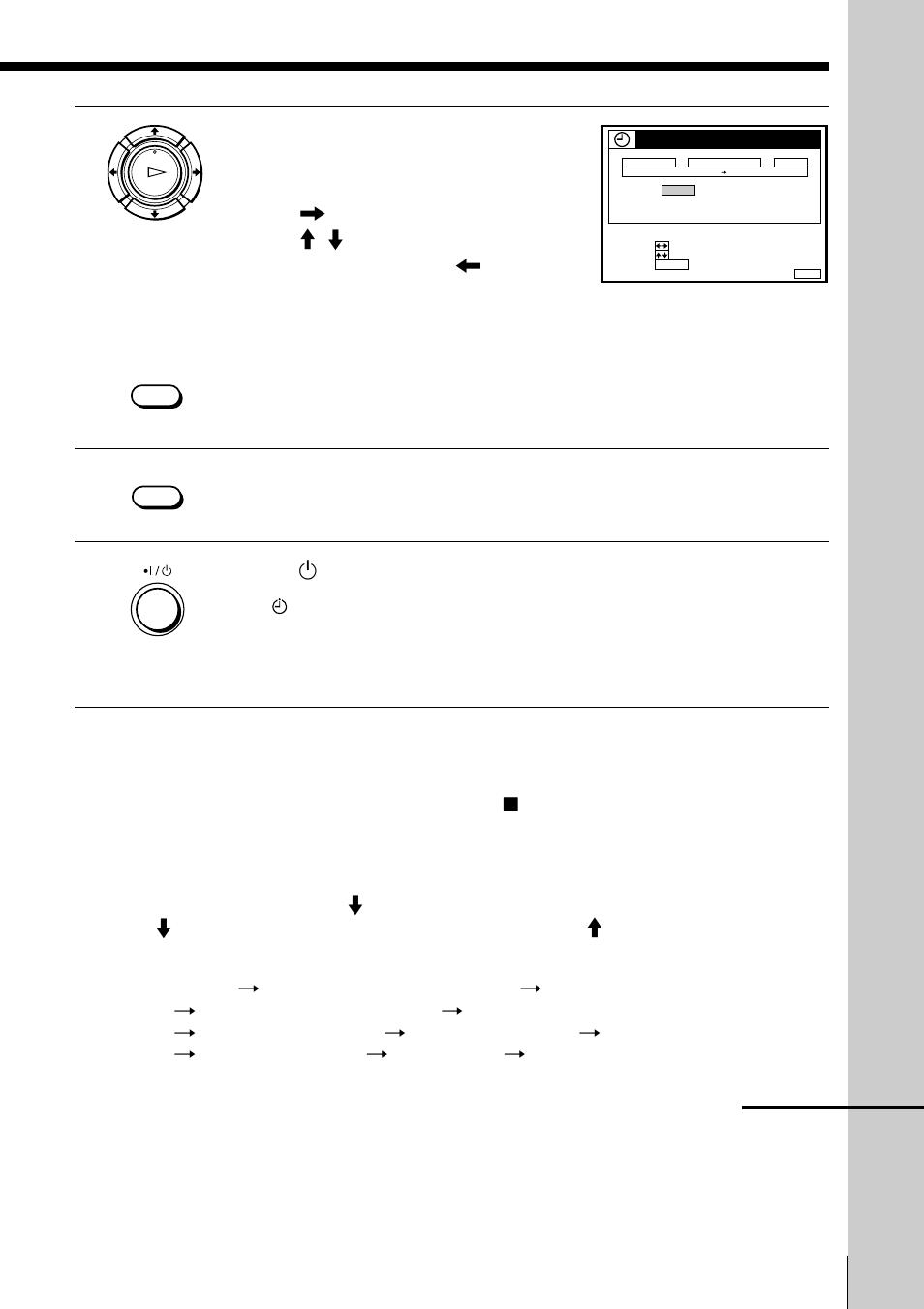 Basic operations, Press menu to exit the menu | Sony SLV-SE10EE User Manual | Page 31 / 56