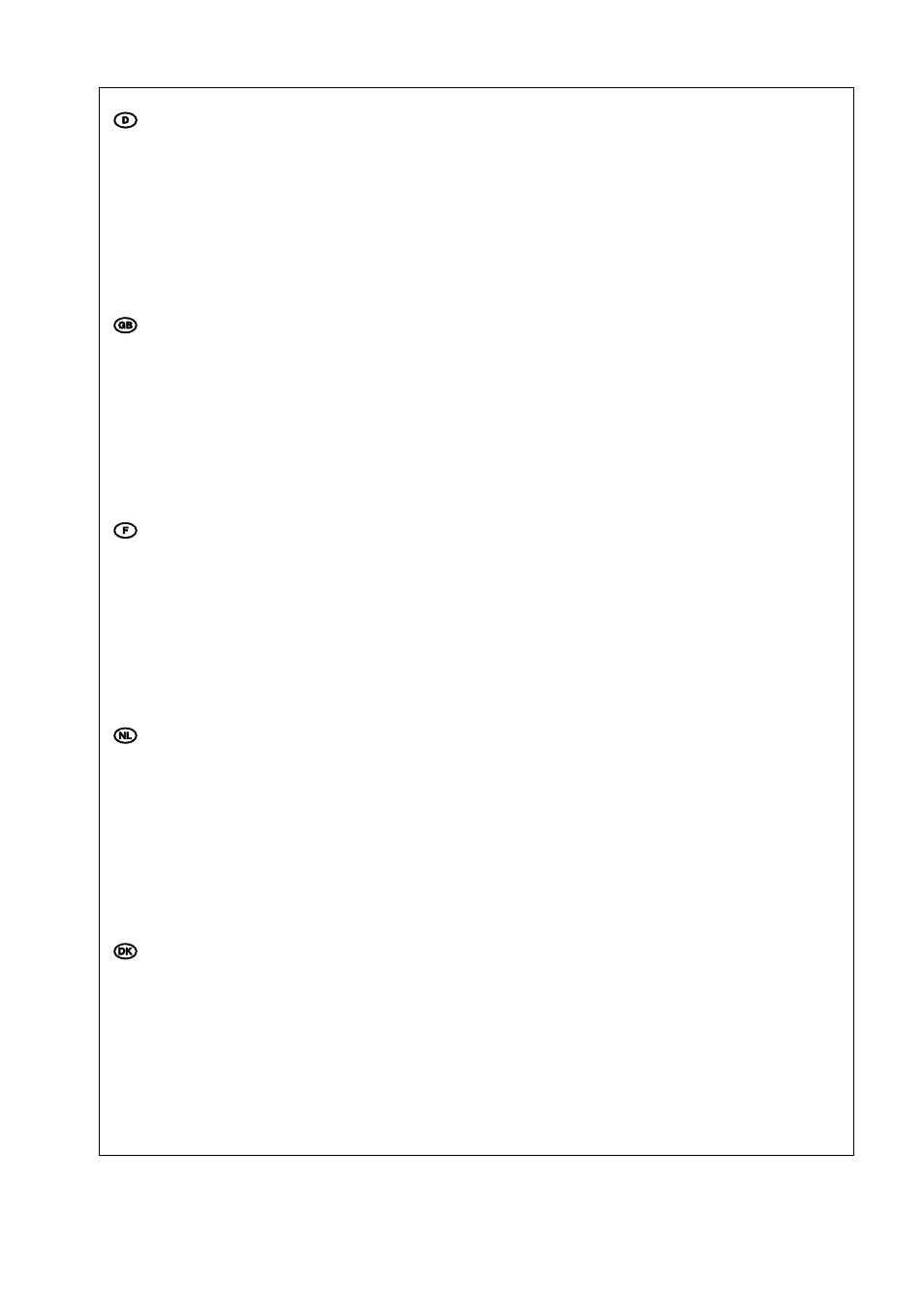 D impressum, Gb imprint, Nl impressum | ABUS TVIP40000 User Manual | Page 342 / 342