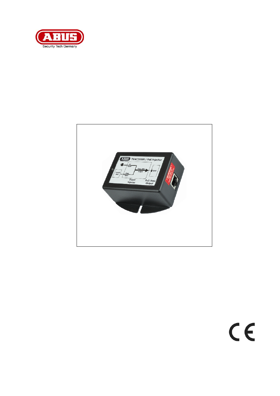 Brugerhåndbog | ABUS TVAC25000 User Manual | Page 43 / 52