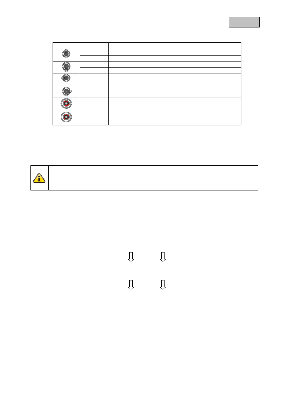 3 joystick control, 4 lcd display, Control panel configuration | 1 control panel menu, English | ABUS TVAC26000 User Manual | Page 21 / 58