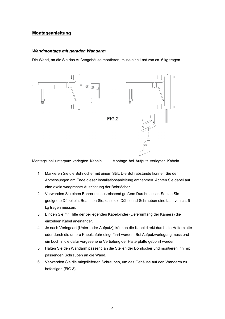 ABUS TV7606 User Manual | Page 4 / 48
