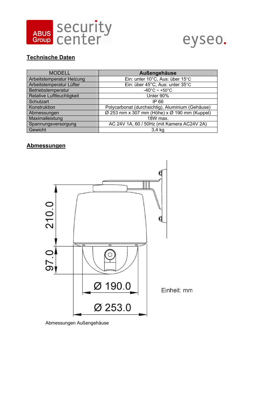 ABUS TV7606 User Manual | Page 7 / 48