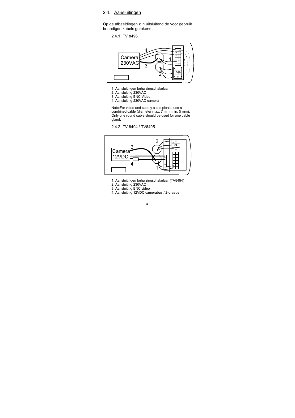 ABUS TV8493-TV8495 User Manual | Page 22 / 30
