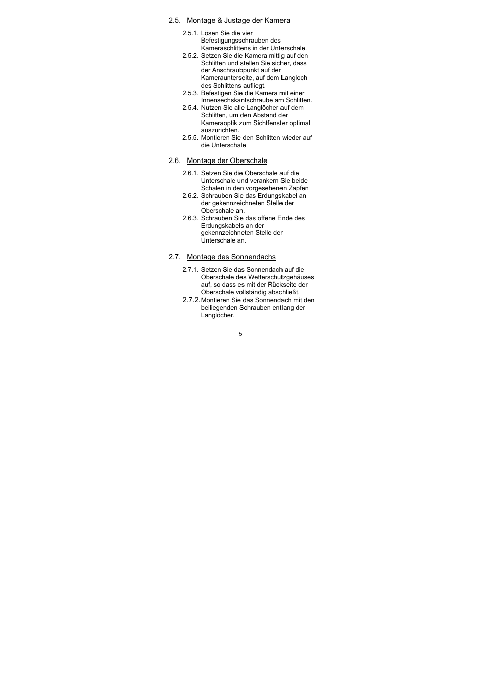 ABUS TV8493-TV8495 User Manual | Page 5 / 30