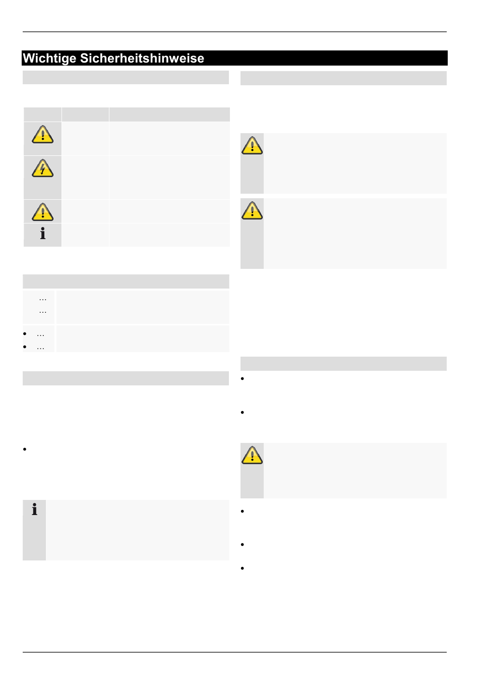 Wichtige sicherheitshinweise, Symbolerklärung, Bestimmungsgemäße verwendung | Allgemein, Stromversorgung | ABUS TVVR60021 User Manual | Page 12 / 394