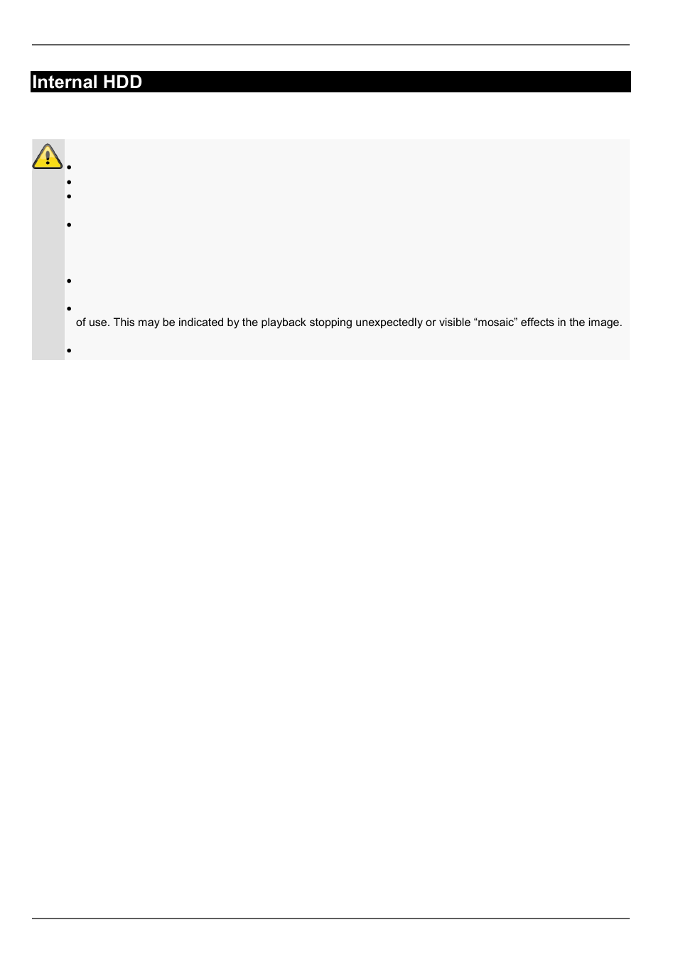 Internal hdd | ABUS TVVR60021 User Manual | Page 129 / 394