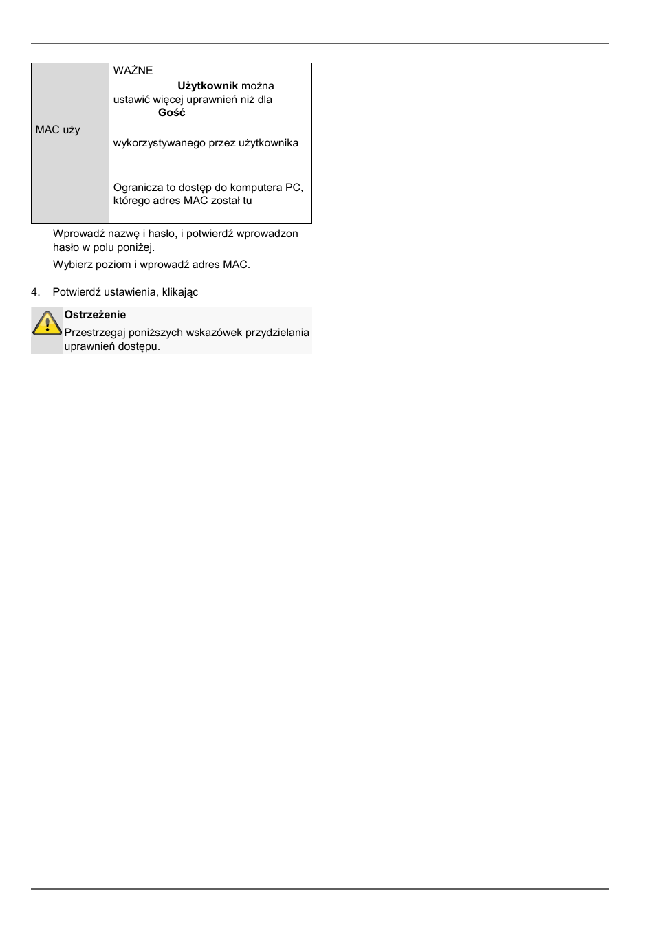 Konfiguracja | ABUS TVVR60021 User Manual | Page 366 / 394
