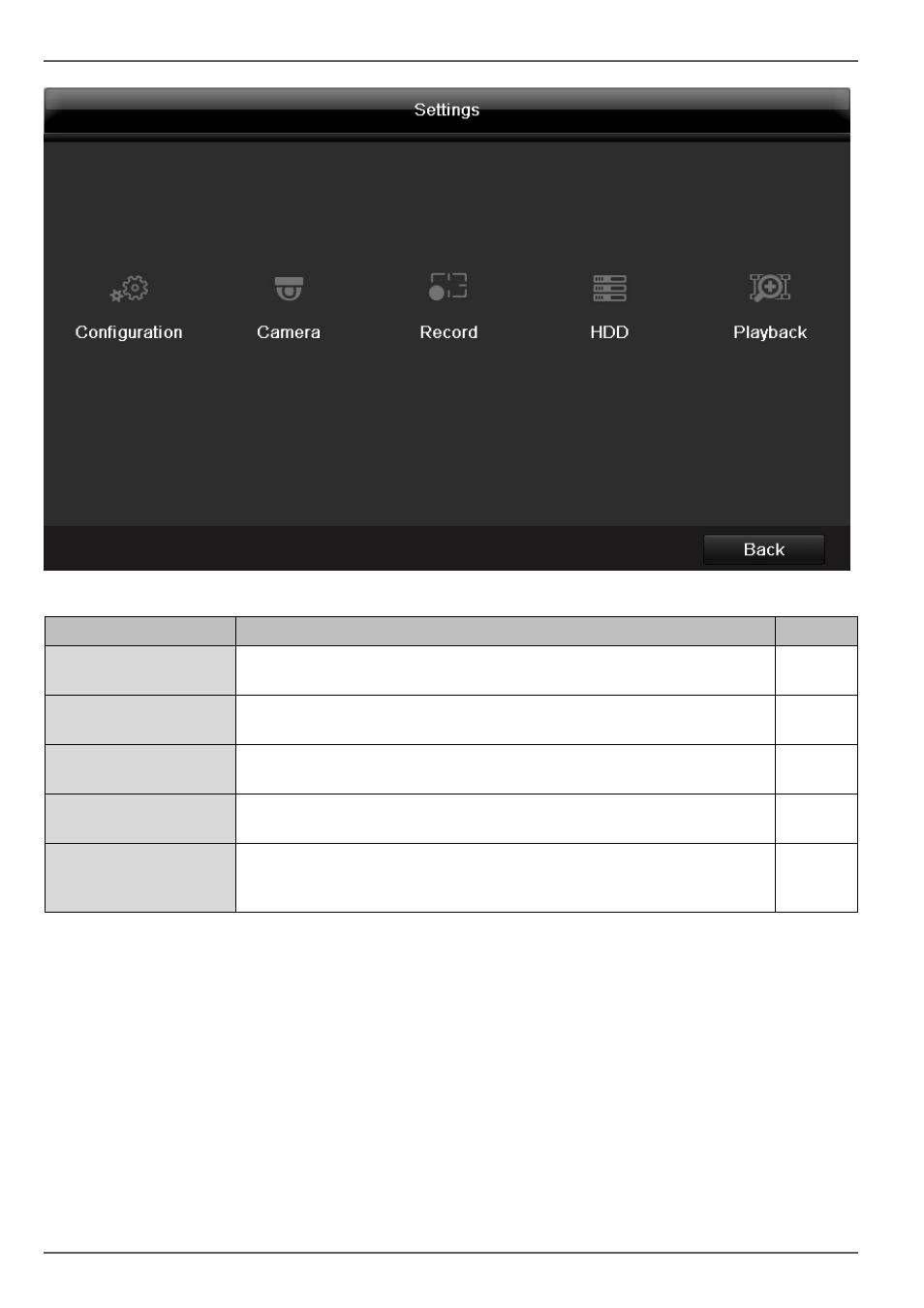 Menu description, Main menu | ABUS TVVR60021 User Manual | Page 93 / 394